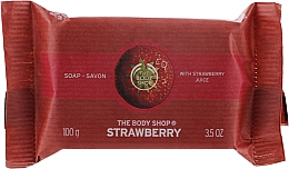 Парфумерія, косметика Мило "Полуниця" - The Body Shop Strawberry Soap