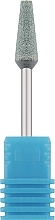 Фреза корундовая "Пуля большая удлиненная", диаметр 6.0 мм, 45-3, серая - Nail Drill — фото N1