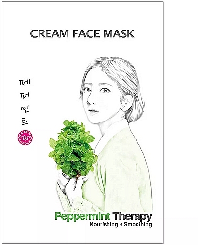 Маска для обличчя з м'ятою - Bling Pop Cream Face Mask — фото N1
