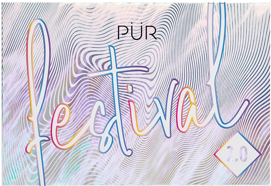 Палетка пігментів для повік - Pur Festival 2.0 12-Piece Pressed Pigments Palette — фото N3