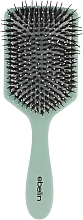 Парфумерія, косметика Масажна щітка для волосся зі щетиною дикого кабана, м'ятна - Ebelin