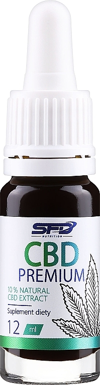 Олія конопель 10% - SFD Nutrition CBD Premium 10% — фото N1