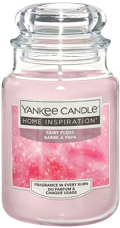 Ароматическая свеча в банке - Yankee Candle Home Inspiration Fairy Floss — фото N1