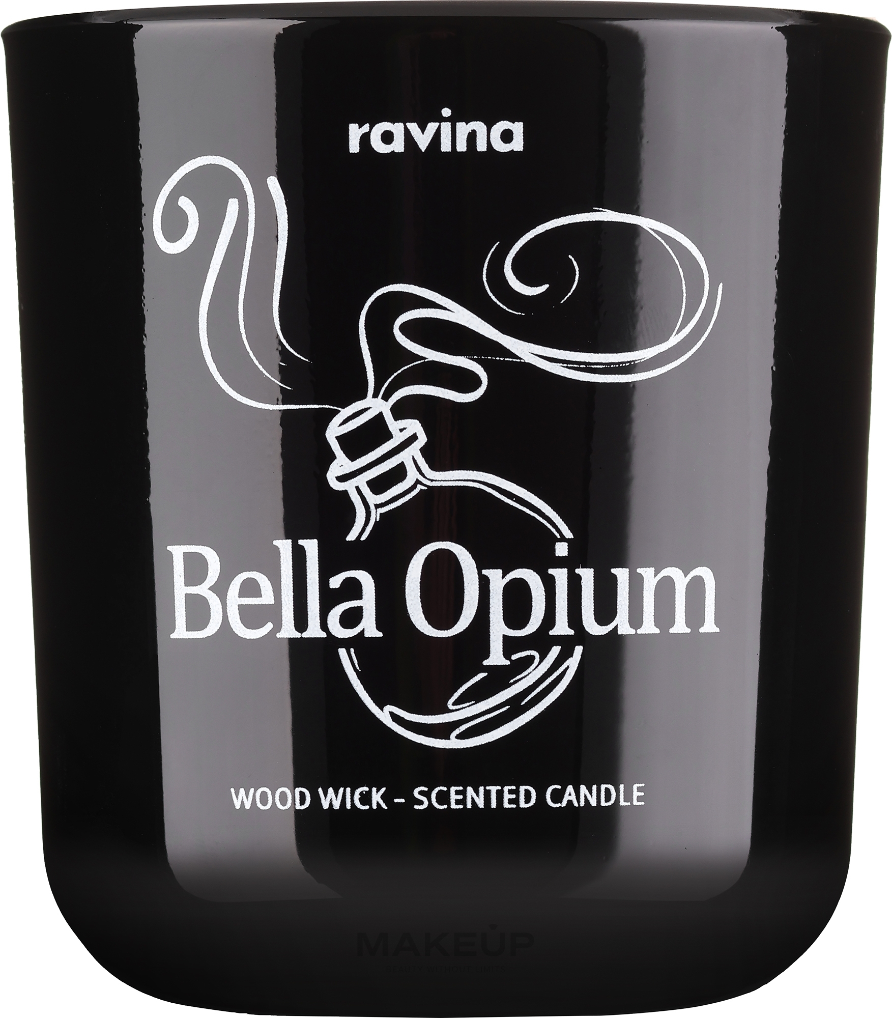 Ароматична свічка "Black Opium" - Ravina Aroma Candle — фото 175g