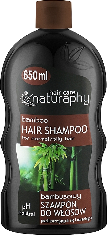 Шампунь для жирных и нормальных волос "Бамбук" - Naturaphy Shampoo — фото N1