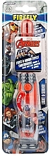 Парфумерія, косметика Дитяча електрична зубна щітка, м'яка - Firefly Marvel Avengers Captain Marvel Light & Sound Toothbrush
