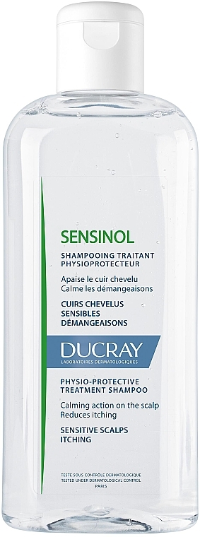 Физиологический защитный шампунь - Ducray Sensinol Protective Shampoo — фото N1