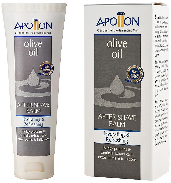 Увляжняющий и освежающий лосьон после бритья - Aphrodite Apollon After Shave Balm