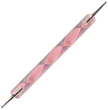 Дотс для дизайну нігтів, рожевий - Moyra Nail Art Dotting Tool Pink — фото N1