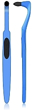 Монопучкова щітка засіб для усунення плям і зубного нальоту, синя - Cocogreat — фото N2
