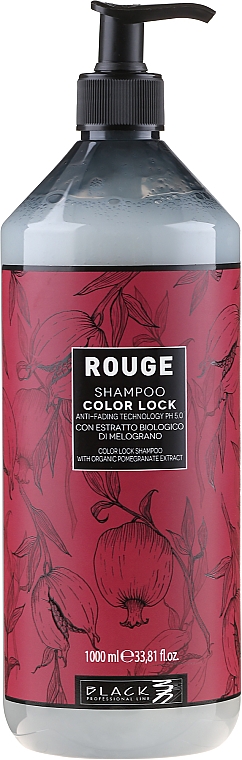 Шампунь бессульфатный для окрашенных волос - Black Professional Line Rouge Color Lock Shampoo — фото N3