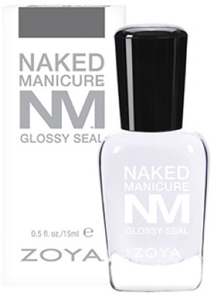Закріплювальне покриття - Zoya Naked Manicure Glossy Seal — фото N1