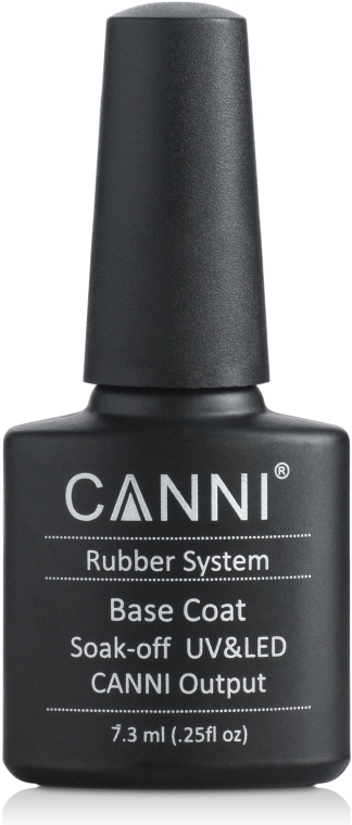 Каучуковое базовое покрытие - Canni Rubber Base Coat — фото N1