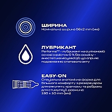 УЦЕНКА Презервативы латексные с силиконовой смазкой, рельефные с анестетиком, 12 шт - Durex Dual Extase * — фото N2