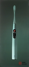 Розумна зубна щітка Oclean X Pro Green - Oclean X Pro Mist Green (OLED) (Global) — фото N3