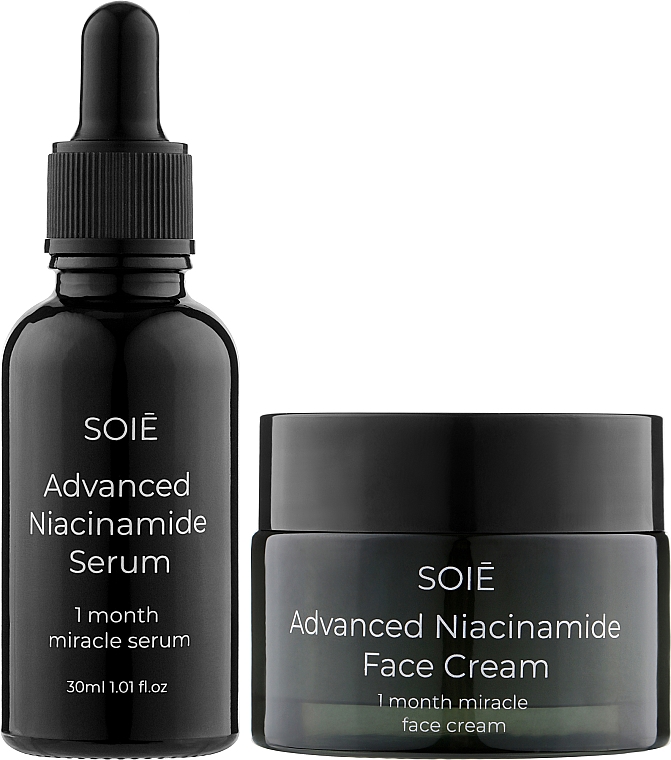 Набір - Soie Advanced Niacinamide S (serum/30ml + cr/50ml)