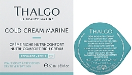 Интенсивный крем для лица "Питание-комфорт" - Thalgo Cold Cream Marine Nutri-Confort Rich Cream (сменный блок) — фото N2