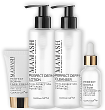 Парфумерія, косметика УЦІНКА Набір - Mamash Organic Perfect Derma Prestige (cr/50ml + ser/30ml + gel/200ml + lot/200ml) *