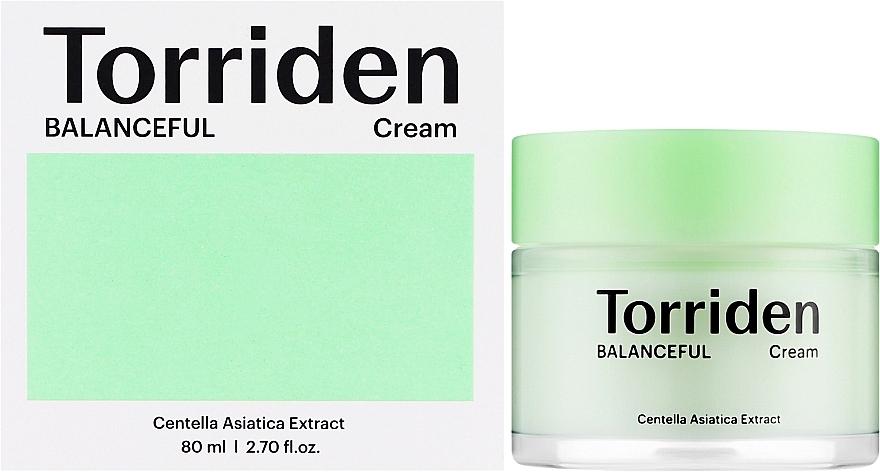 Крем для чувствительной и жирной кожи лица - Torriden Balanceful Cream — фото N2