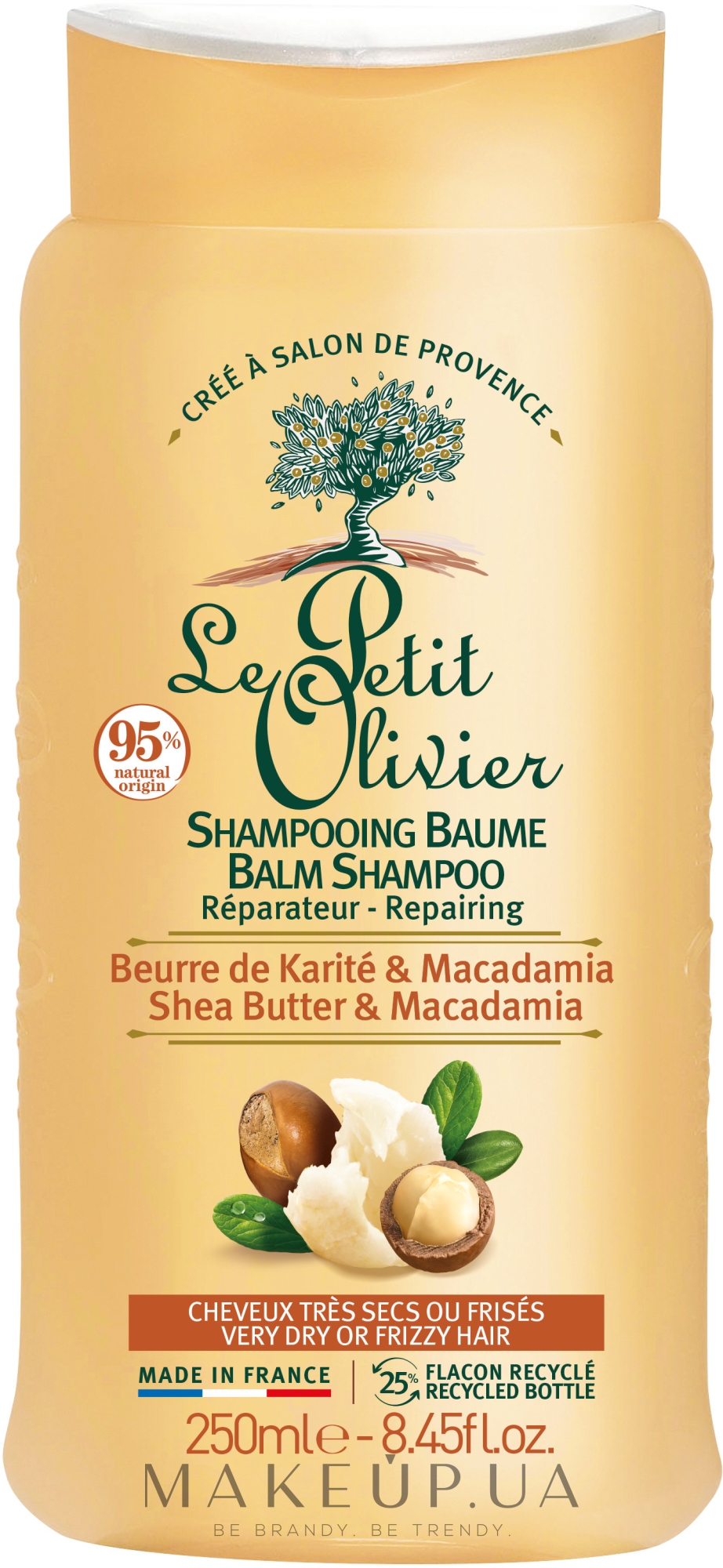 Шампунь - Le Petit Olivier Balm Shampoo Repairing Shea Butter Macadamia — фото 250ml