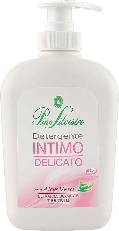Интимное очищающее средство с алоэ - Pino Silvestre Detergente Intimo Delicato — фото N1