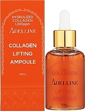 Ампульна сироватка для обличчя з колагеном, ліфтингова - Adelline Collagen Lifting Ampoule — фото N2