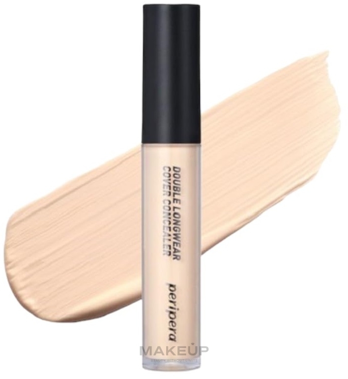 Консилер для лица - Peripera Double Longwear Cover Concealer — фото 01 - Pure Ivory