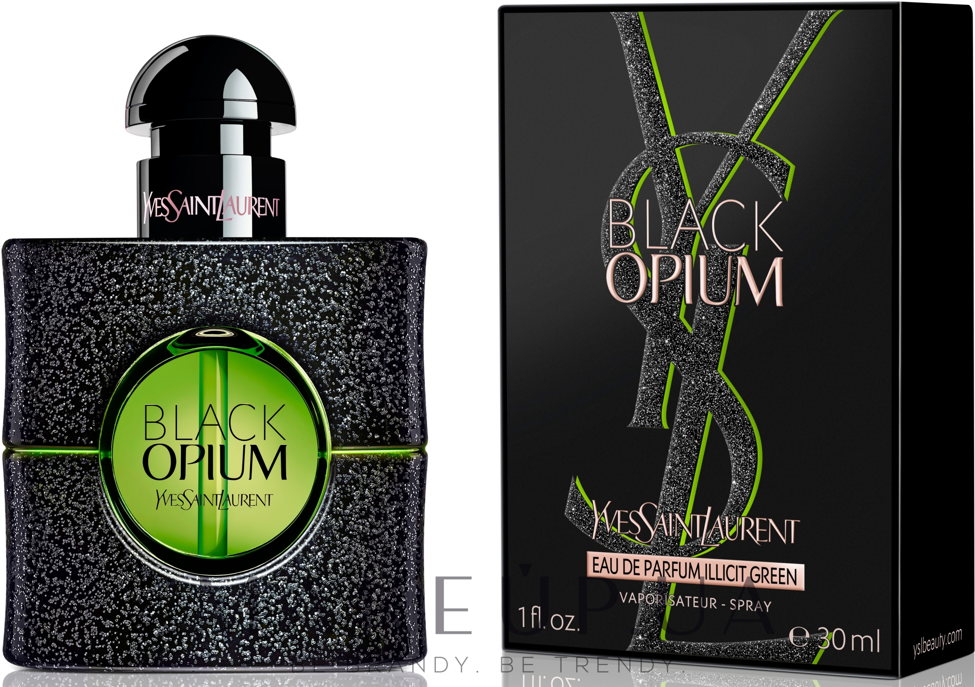 Yves Saint Laurent Black Opium Illicit Green - Парфюмированная вода — фото 30ml