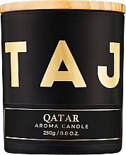 Духи, Парфюмерия, косметика Ароматическая свеча "Qatar" - Taj Max Aroma Candle