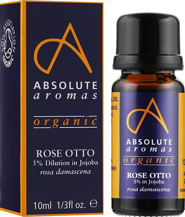 Ефірна олія "Троянда Отто" 3% в олії жожоба - Absolute Aromas — фото N2