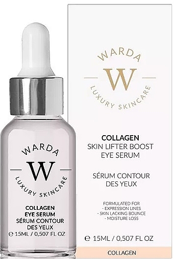 Сыворотка для век с коллагеном - Warda Skin Lifter Boost Collagen Eye Serum — фото N1