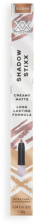 Тени-карандаш для век - XX Revolution Shadow Stixx Creamy Matte Long Lasting Formula — фото N3
