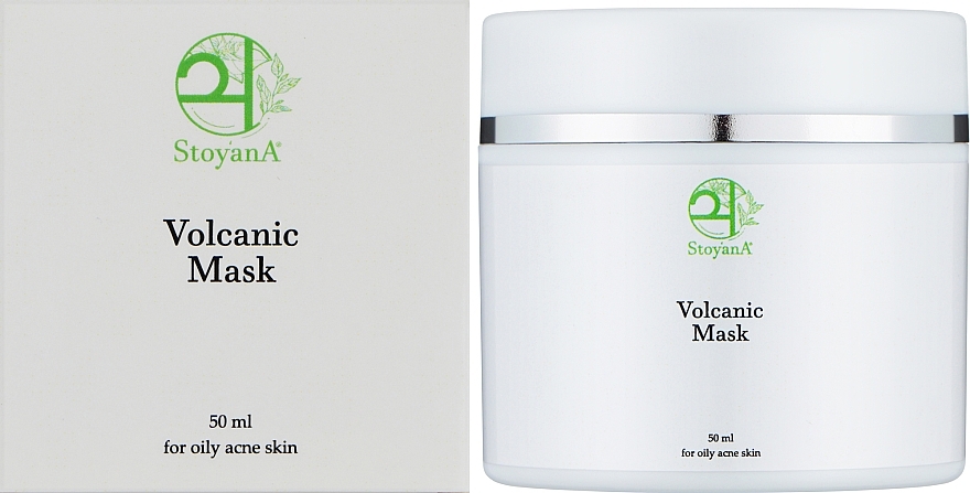 Маска для лица на основе вулканического пепла - StoyanA Volcanic Mask Oily Skin Pores — фото N2