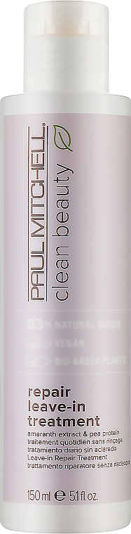 Кондиционер несмываемый, востанавливающий - Paul Mitchell Clean Beauty Repair Leave-In Treatment — фото N1