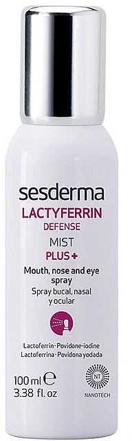 Захисний спрей для обличчя - Sederma Laboratories Lactyferrin Mist Plus+ Defense — фото N1