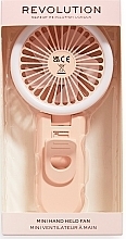 Ручний електричний вентилятор - Makeup Revolution Mini Hand Held Electric Fan — фото N1