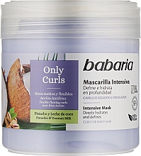 Парфумерія, косметика Інтенсивна маска для кучерявого волосся - Babaria Intensive Mask Only Gurls
