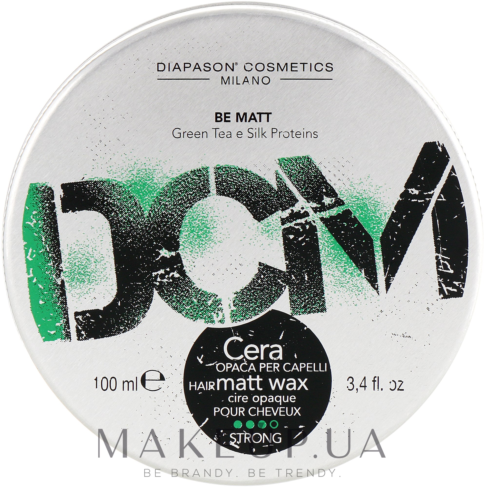 Матовый воск для укладки волос сильной фиксации - DCM Matt Wax — фото 100ml