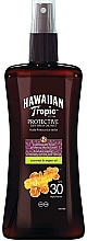 Суха олія для засмаги - Hawaiian Tropic Protective Dry Spray Oil Mist SPF 30 — фото N1