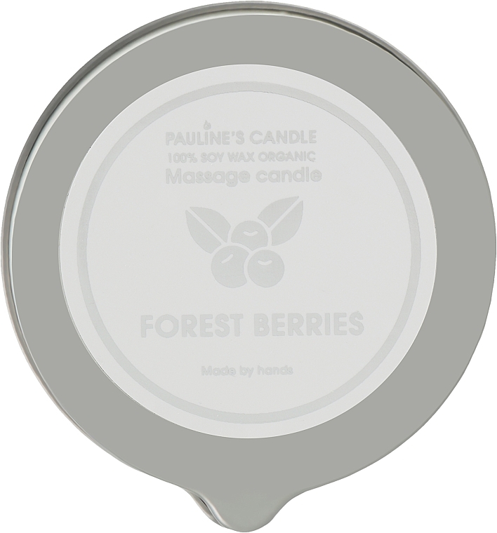 Массажная свеча "Лесные ягоды" - Pauline's Candle Forest Berries Manicure & Massage Candle — фото N5