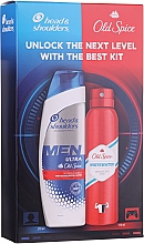 Парфумерія, косметика Набір - Head & Shoulders + Old Spice Men Set (sh/270ml + deo/spray/150ml)