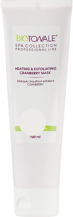Пілінг-маска з журавлиною, що нагрівається сам - Biotonale Heating & Exfoliating Cranberry Mask — фото N3
