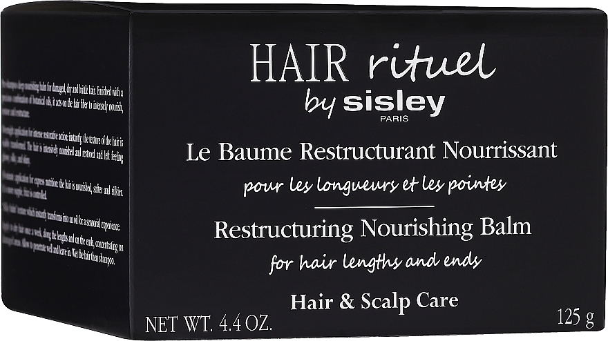 Восстанавливающий питательный бальзам - Sisley Restructuring Nourishing Balm For Hair Lengths and Ends — фото N1
