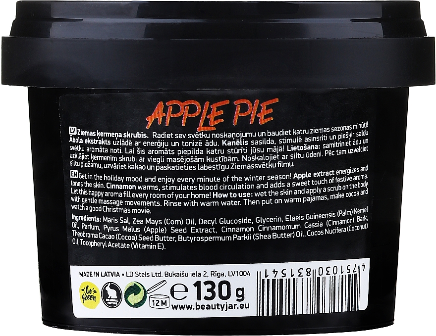 Скраб для тела - Beauty Jar Apple Pie Winter Body Scrub — фото N2