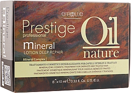 Ампули для лікування пошкодженого волосся - Erreelle Italia Prestige Oil Nature Mineral — фото N1