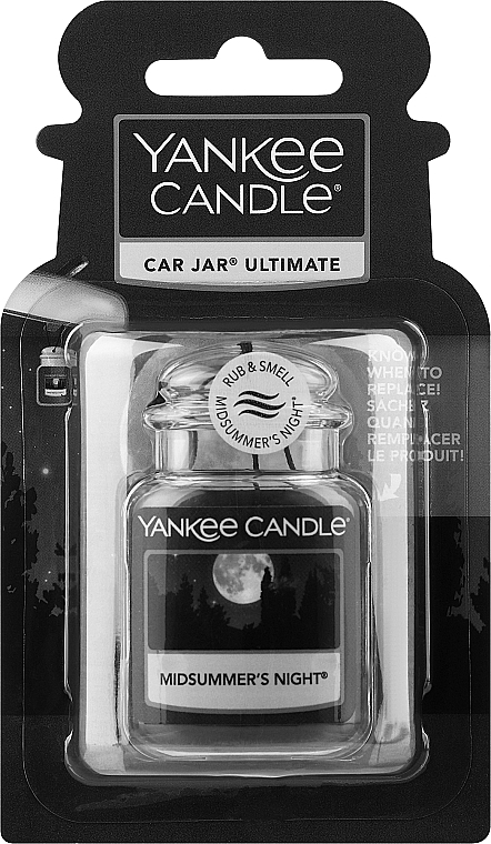 Ароматизатор для автомобіля "Літня ніч" - Yankee Candle Car Jar Ultimate Midsummer Night — фото N1