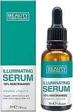 Парфумерія, косметика Освітлювальна сироватка для обличчя з ніацинамідом - Beauty Formulas Illuminating Serum 10% Niacinamide
