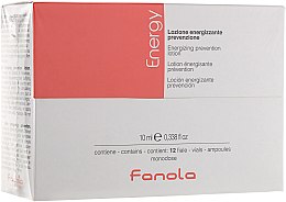 Ампулы-лосьон против выпадения волос - Fanola Energy Anti Hair Loss Lotion — фото N1