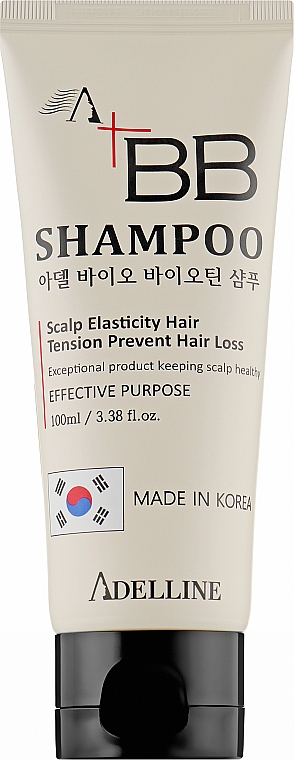 Шампунь с биобиотином от выпадения волос - Adelline Bio Biotin Shampoo
