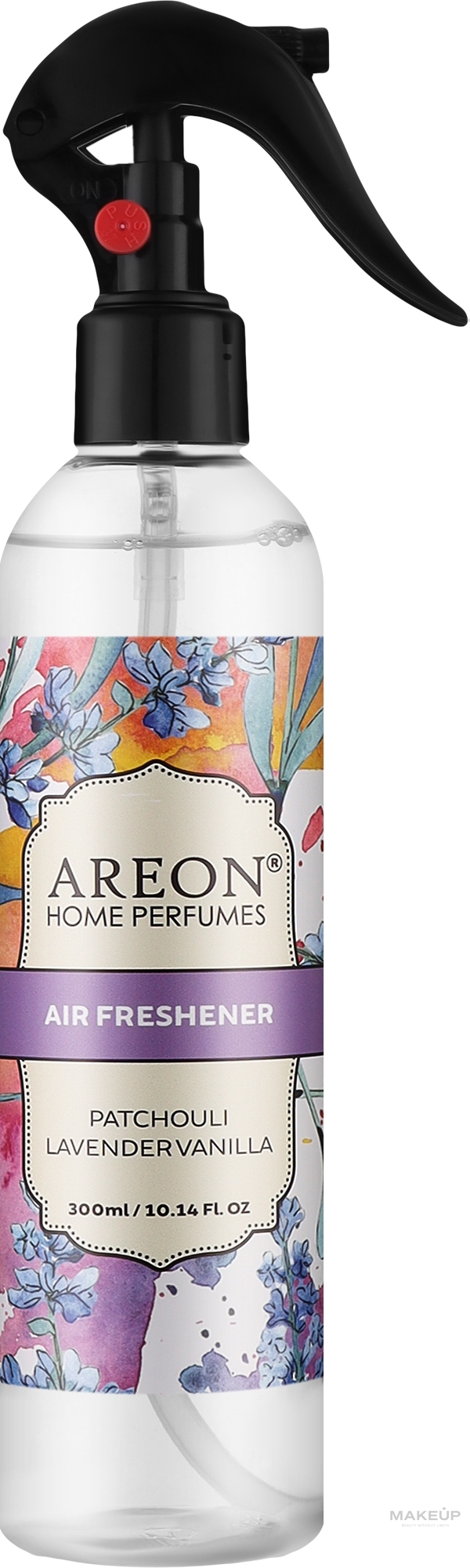Ароматический спрей для дома - Areon Home Perfume Patchouli Lavender Vanilla Air Freshner — фото 300ml